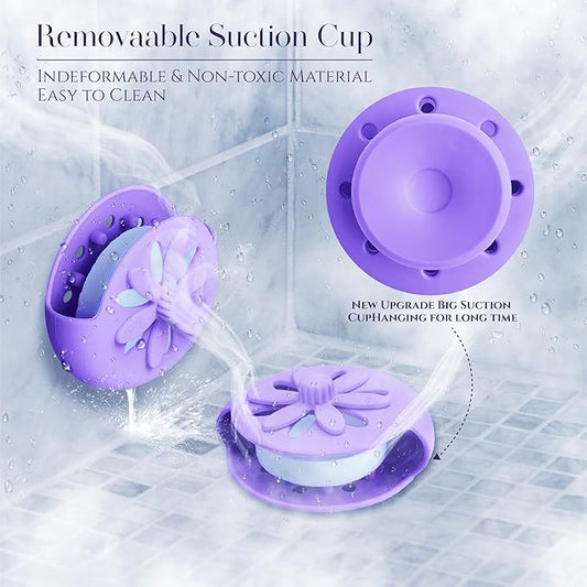 Buravioncosh® Purple Shower Steamers Tray